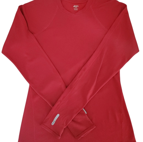 MOUNTAIN EQUIPMENT CO-OP Red Long Sleeve Performance Top – medium - Picture 7 of 13
